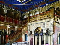 Stadtbad Leipzig, maurische Saunahalle