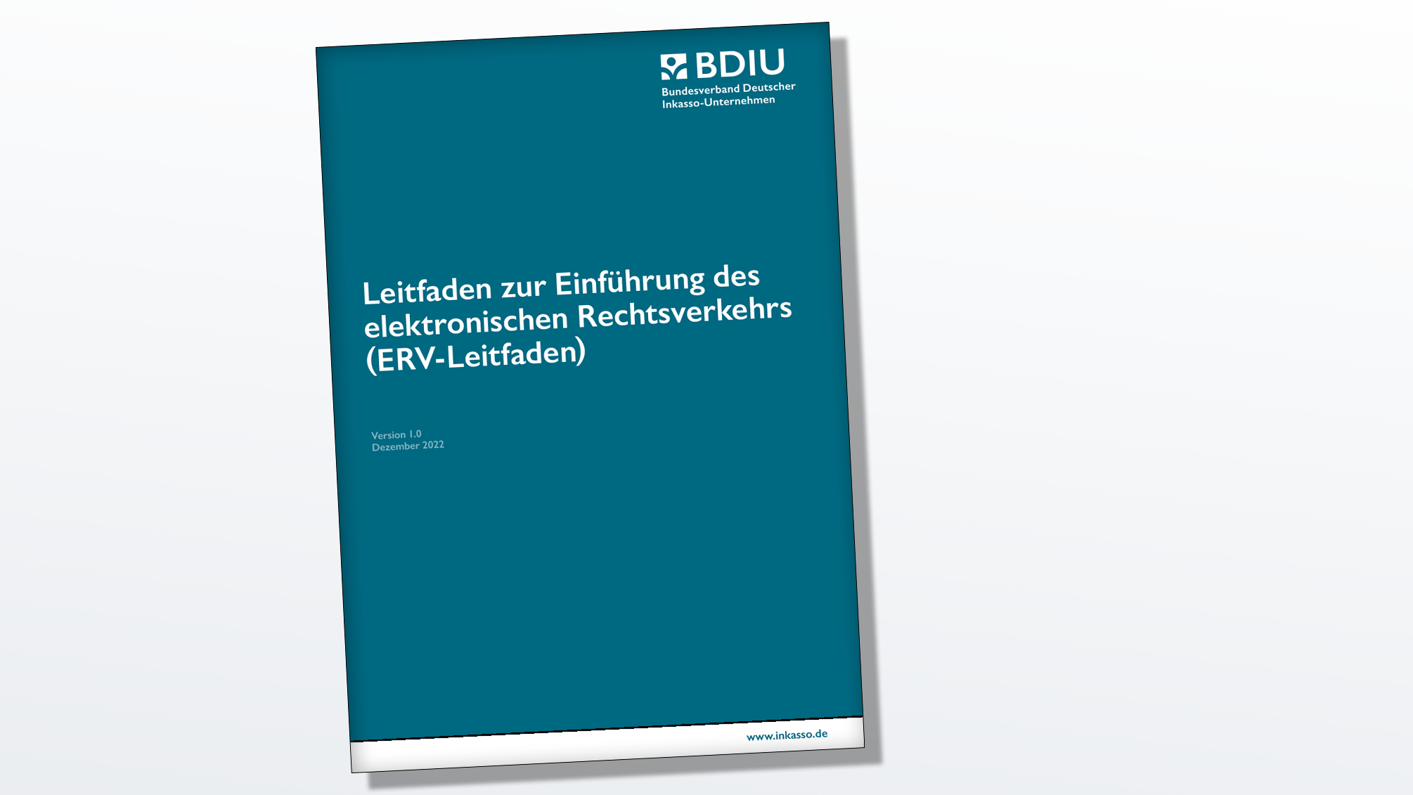 Titelbild des Leitfadens zur Einführung des elektronischen Rechtsverkehrs
