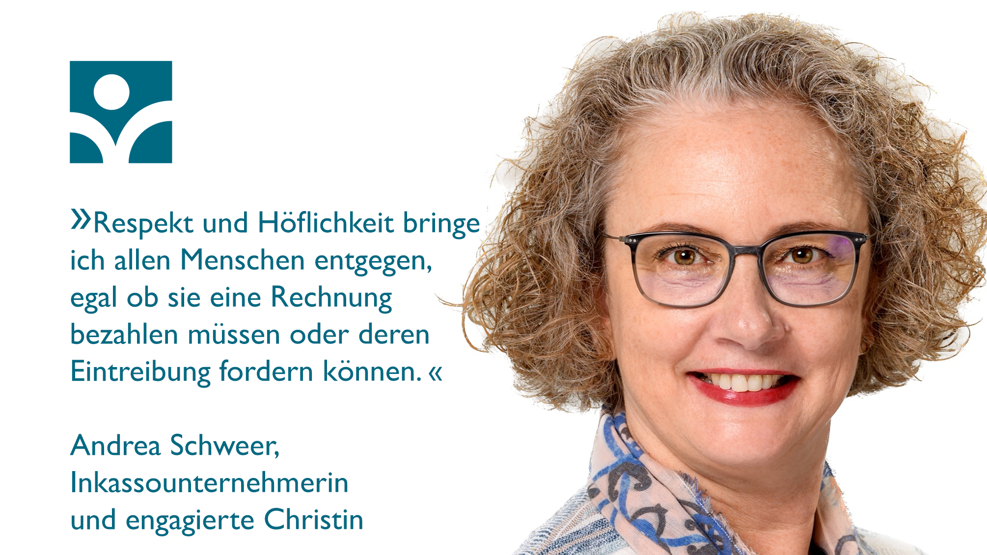 Andrea Schweer, Inkassounternehmerin und engagierte Christin